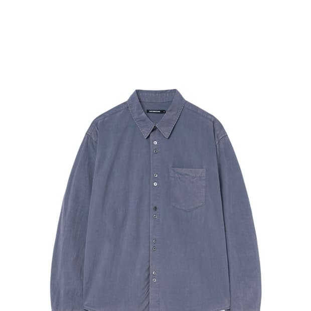 (4)해칭룸 라나셔츠 블루 rana shirts blue