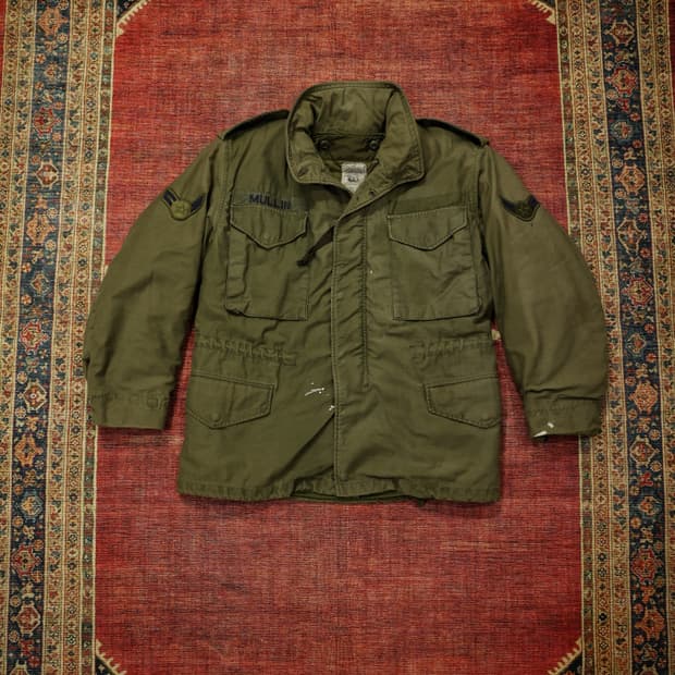 70s 오리지널 밀리터리 m65필드자켓 내피포함 판매