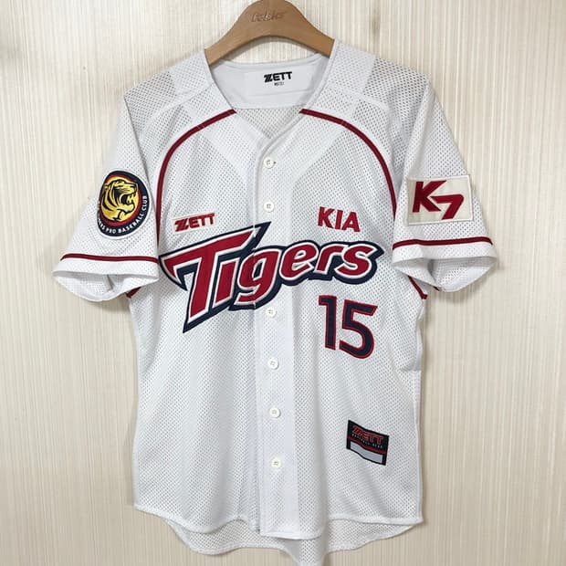 KBO ZETT 기아타이거즈 올드 홈유니폼/져지 S(85) #15 이용규