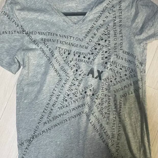 아르마니 익스체인지 armani exchange 빈티지 반팔 티셔츠