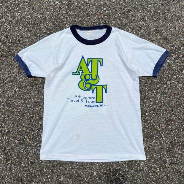 80’s Sportswear 링거 티셔츠