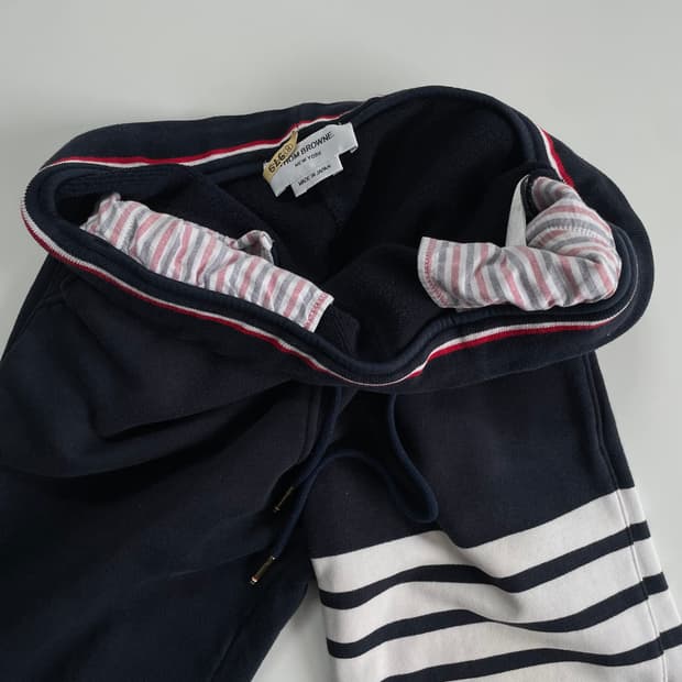 Thom Browne   톰브라운 완장 코튼 조거팬츠