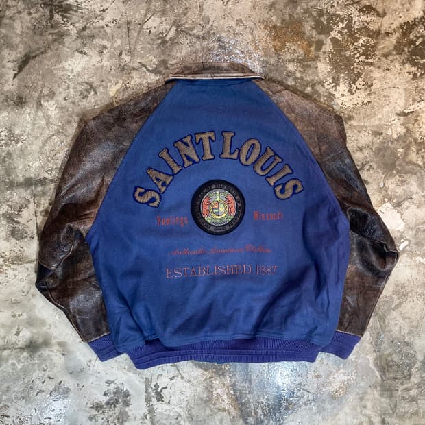 Rawlings Saint Louis leather varsity jac