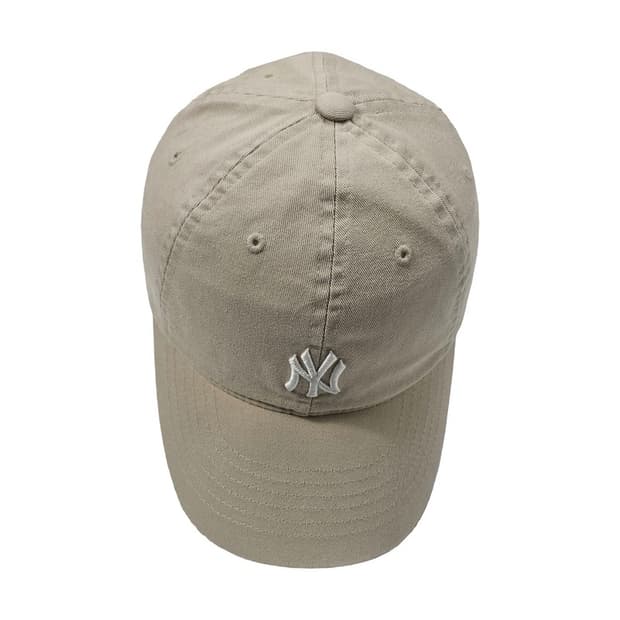 MLB 베이지 볼캡