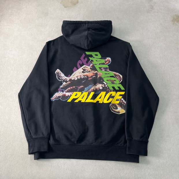 105 팔라스 옥토 후드 챠콜 후드티