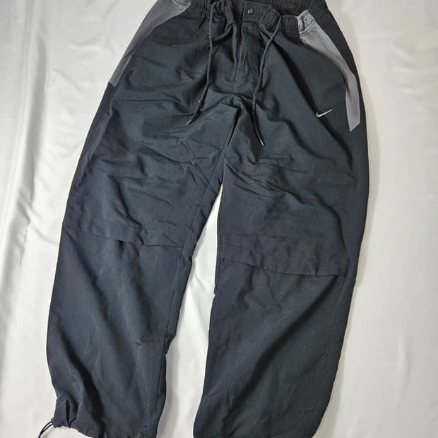 나이키 올드스쿨 00s 스크링 우븐 조거팬츠 트레이닝 바지 빈티지 L