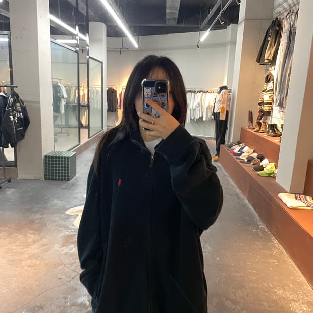 폴로 랄프로렌 울 니트 집업 자켓 H11