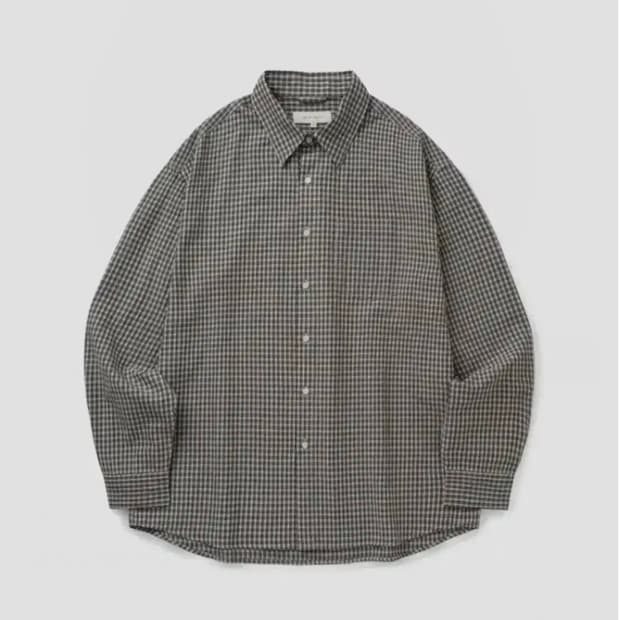 [S] 유니온블루 런드리 체크 셔츠
