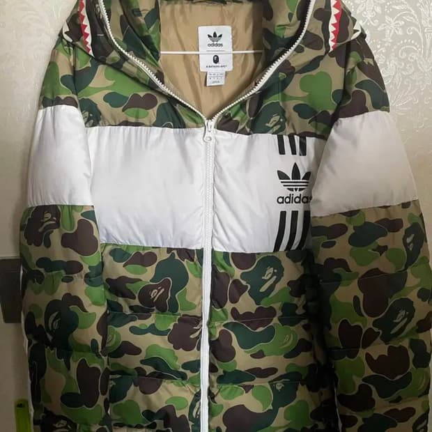 아디다스 베이프 샤크패딩 100-105