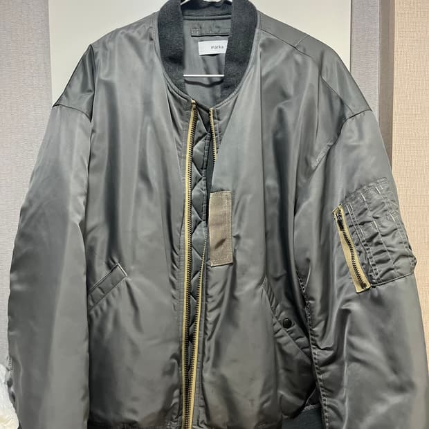 21fw marka 마카 ma-1 세이지그린 1사이즈