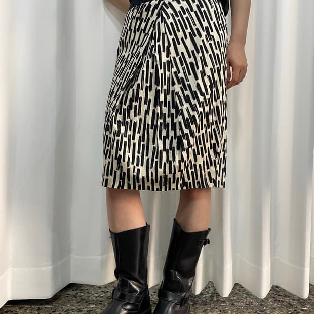 max mara design midi skirt 