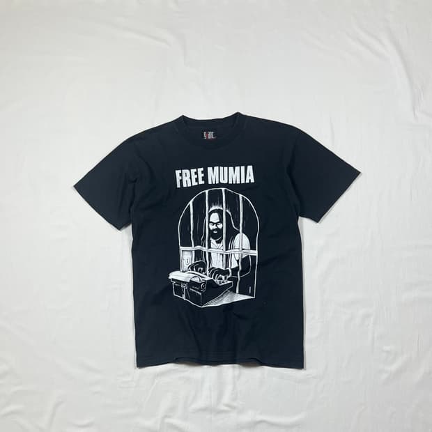 90‘s 99년도 레이지 어게인스트 더 머신 free mumia 반팔티