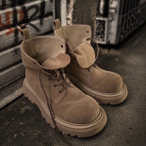 DNSR 스웨이드 워커 베이지 280mm