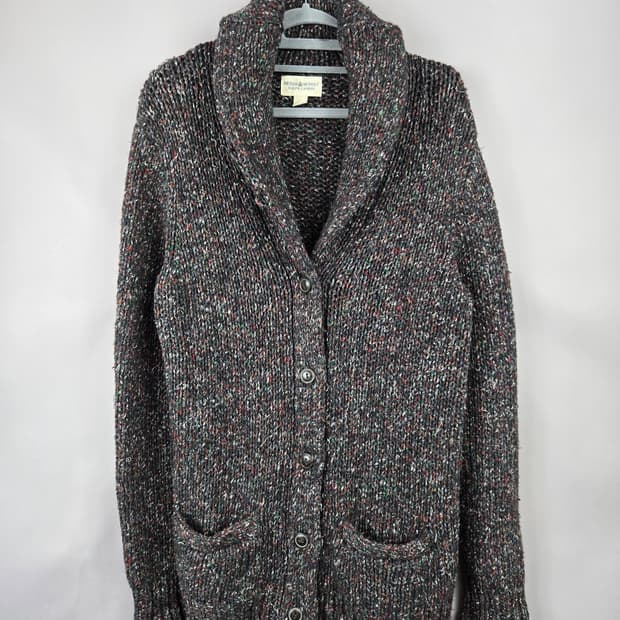 [무료배송]데님앤서플라이 랄프로렌 M 여성 울 실크 혼방 니트 가디건