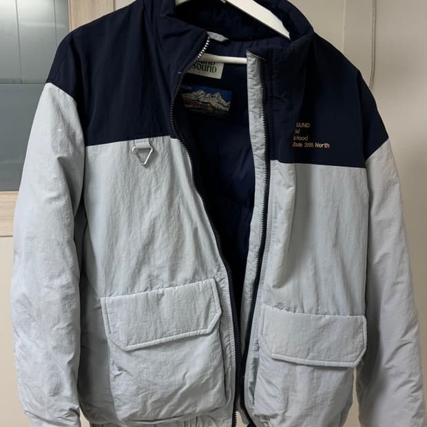 샌드 사운드 미드 패딩 점퍼