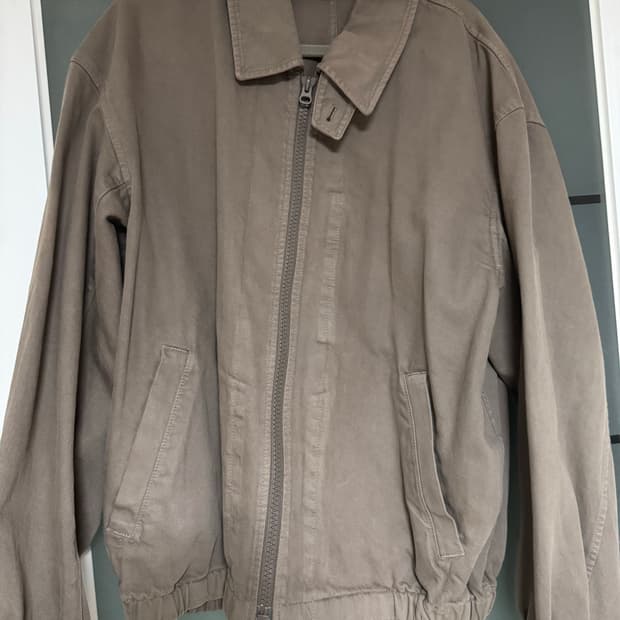 24ss 유니클로u 블루종 셋업 브라운