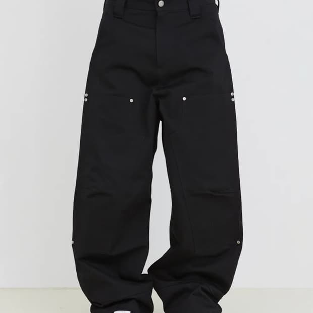 IEY 이에이 NU-MAC CARPENTER PANTS Black (M)