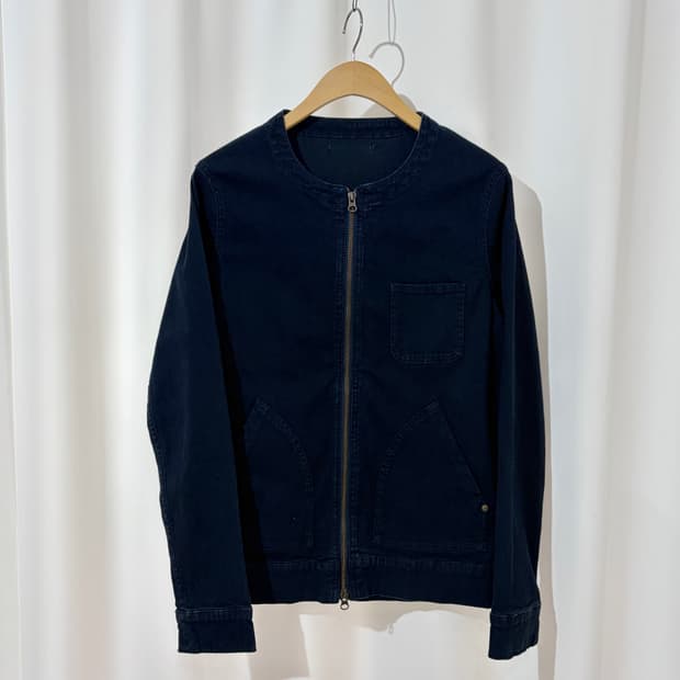 vintage 2way zipper jacket