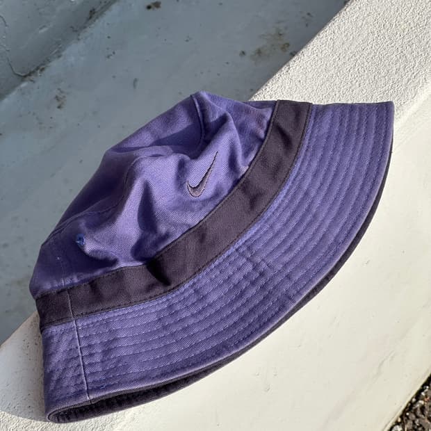 [M-L] 00s 나이키 로고 빈티지 버킷햇 모자 Korea made