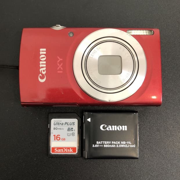 ❤️캐논 익시 Ixy 200 희귀 레드 익서스 IXUS 디지털카메라 디카