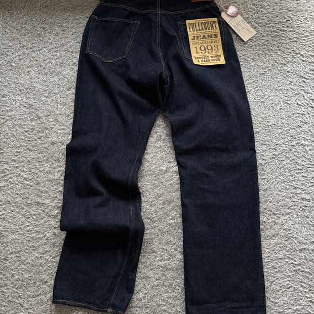 풀카운트 0105ss 슈퍼스무스 33size 새상품