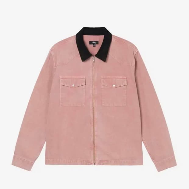 Stussy Washed Canvas Work Shirt jacket