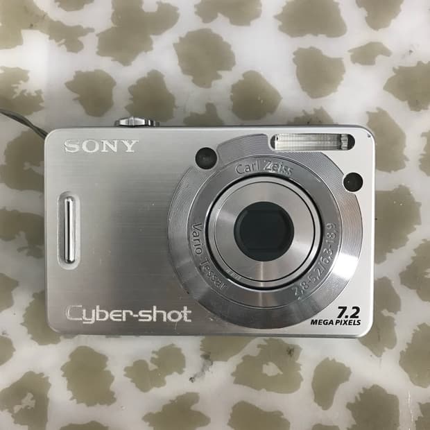 소니 디카 사이버샷 Sony DSC-w55 디지털 카메라 