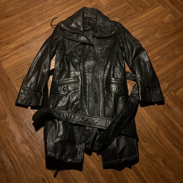 BLADE RUNNER LAMB LEATHER COAT