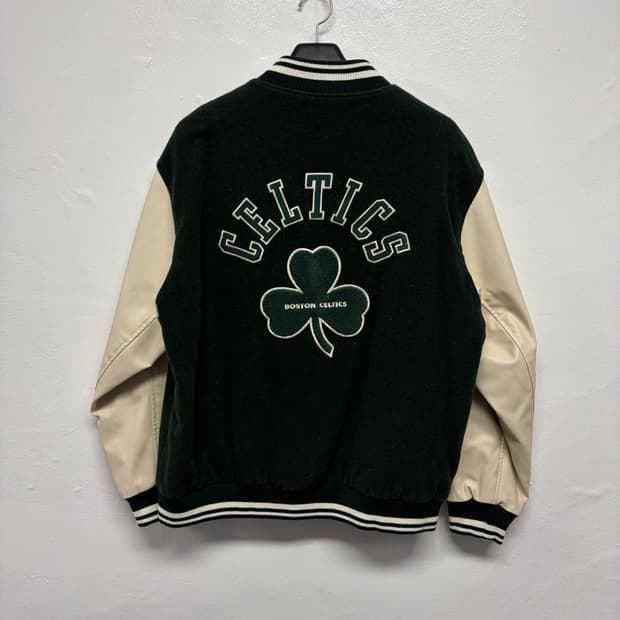 NBA 셀틱 울 레더 바시티