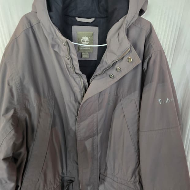 팀버랜드 오버핏  후드 점퍼자켓