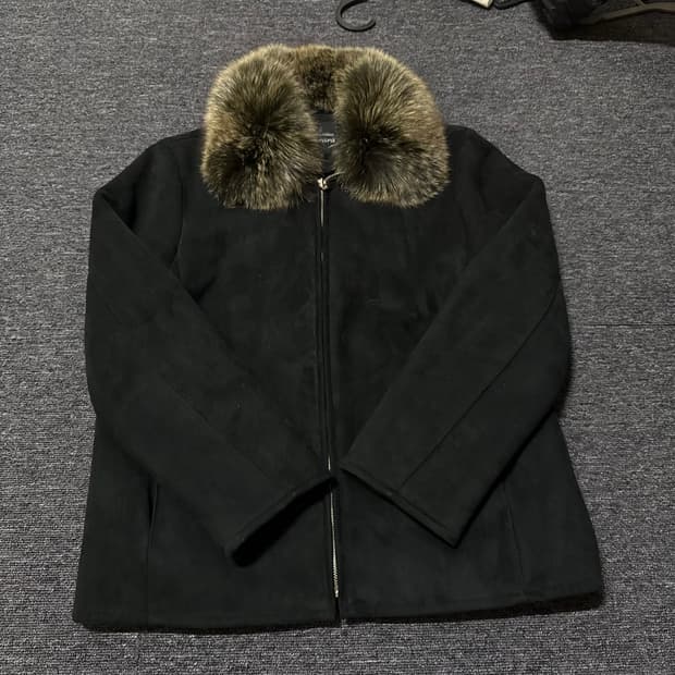 빈티지 폭스퍼 자켓