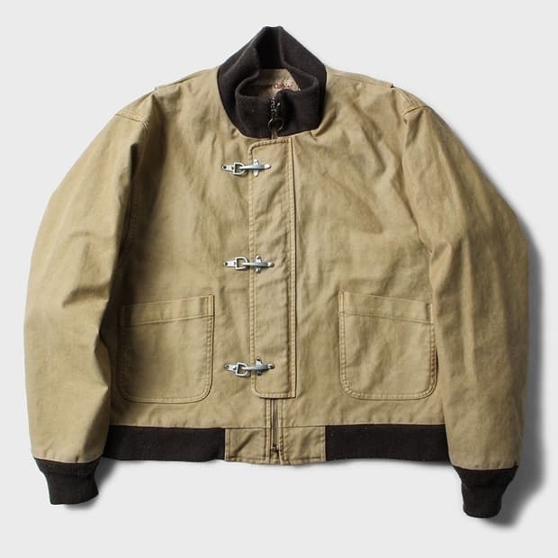 VDR 탱커자켓 빈티지 샌드