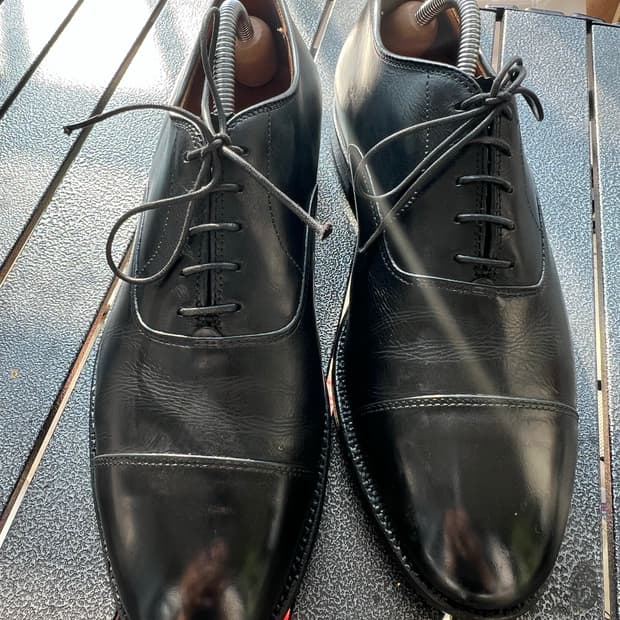 알든 907 옥스포드 스트레이트 팁 9.5d 사이즈 alden