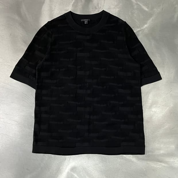  코스 텍스처 하프 니트 y15991