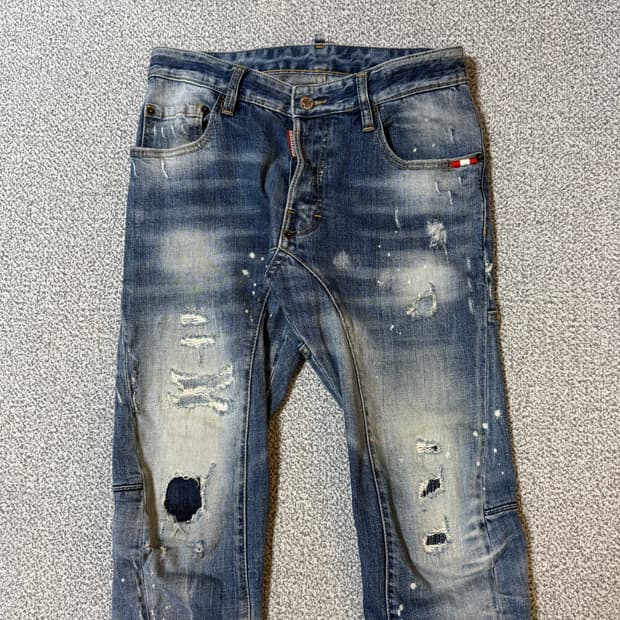 디스퀘어드 데미지진 28-29