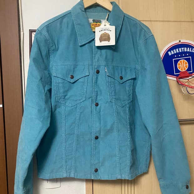 LVC 아카이브 코듀로이 트러커 새제품 L사이즈 판매합니다.