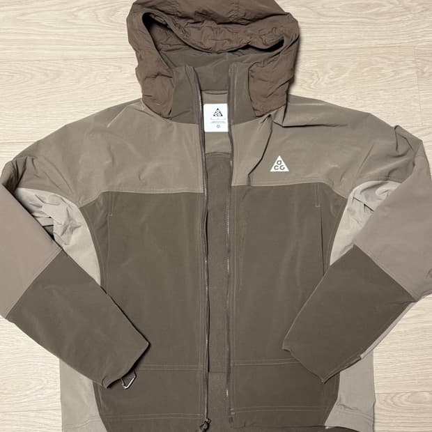 [M] 나이키 acg 썬페어러 자켓 아이언스톤