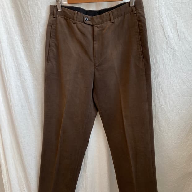 ERMENEGILDO ZEGNA 울캐시미어혼방 슬랙스팬츠