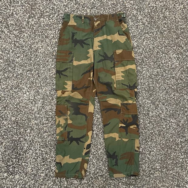 US ARMY 우드랜드 카모 팬츠 (M)