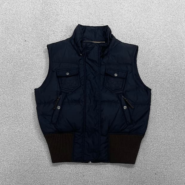 트루릴리전 y2k 투 포켓 베스트 조끼 패딩