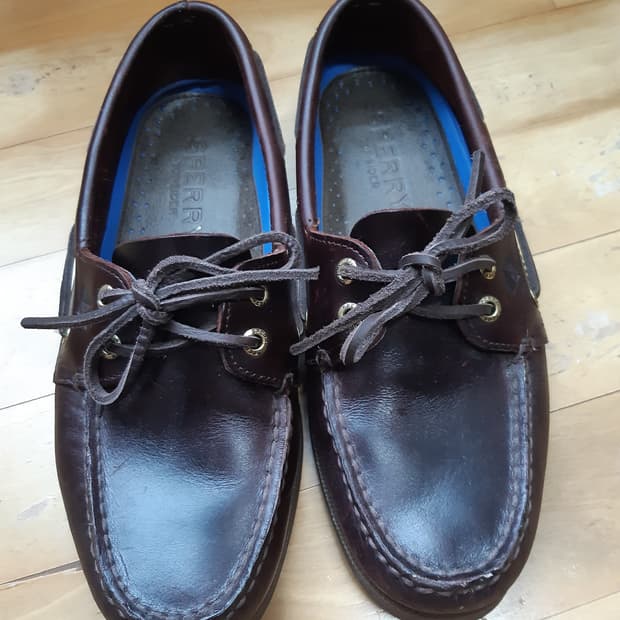 스페리 보트슈즈 다크 브라운