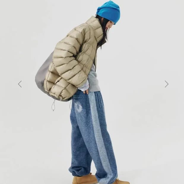 999휴머니티 FLUFFY WOOL JOGGER PANTS 3size