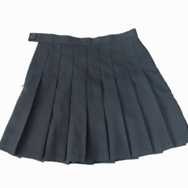 y2k 프레피룩 검은 블랙  테니스치마 플리츠치마 미니스커트