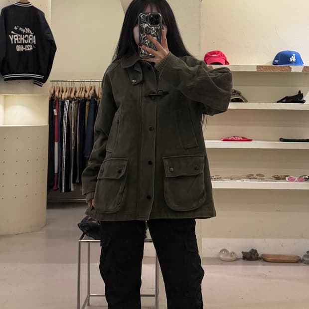 어반디타입 코듀로이 카라 헌팅 자켓 U1561