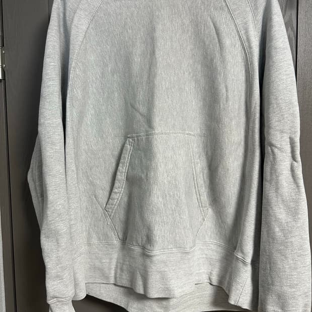 엔지니어드 가먼츠 플레인 라글란 후드 L