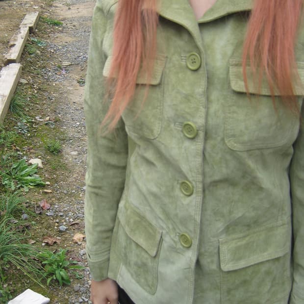 Eddie Bauer Vintage Suede Jacket