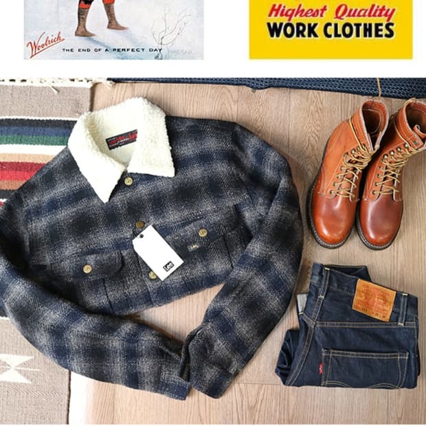 일본판 LEE X 울리치 쉐르파 자켓
4만엔 새제품 M사이즈