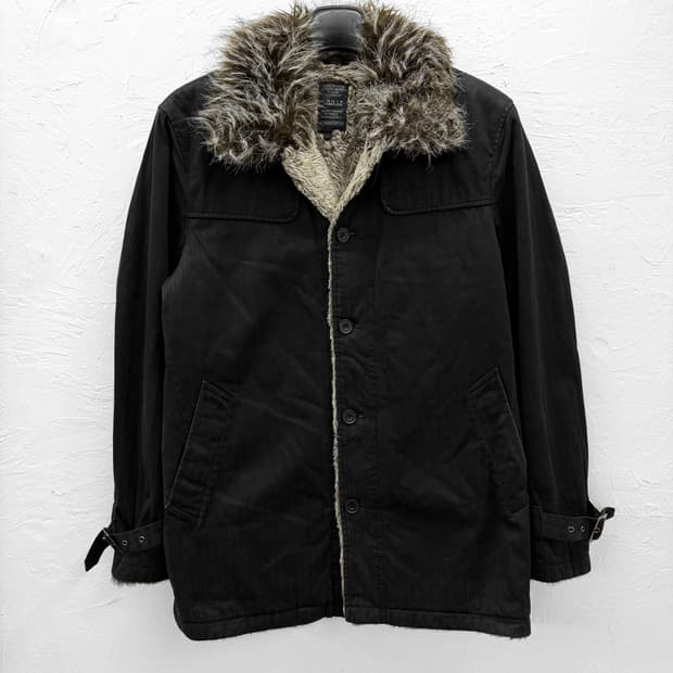 louis chavlon 스트라이프 퍼 자켓