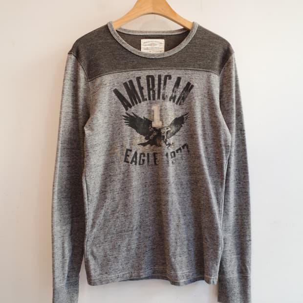 American Eagle 아메리칸 이글 프린팅 롱슬리브