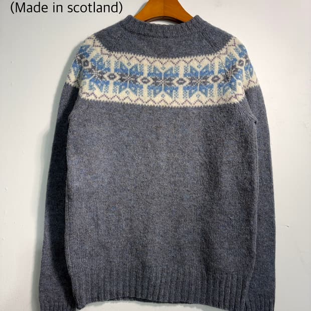 [s] 셰틀랜드 울 100% 니트 (made in Scotland) 